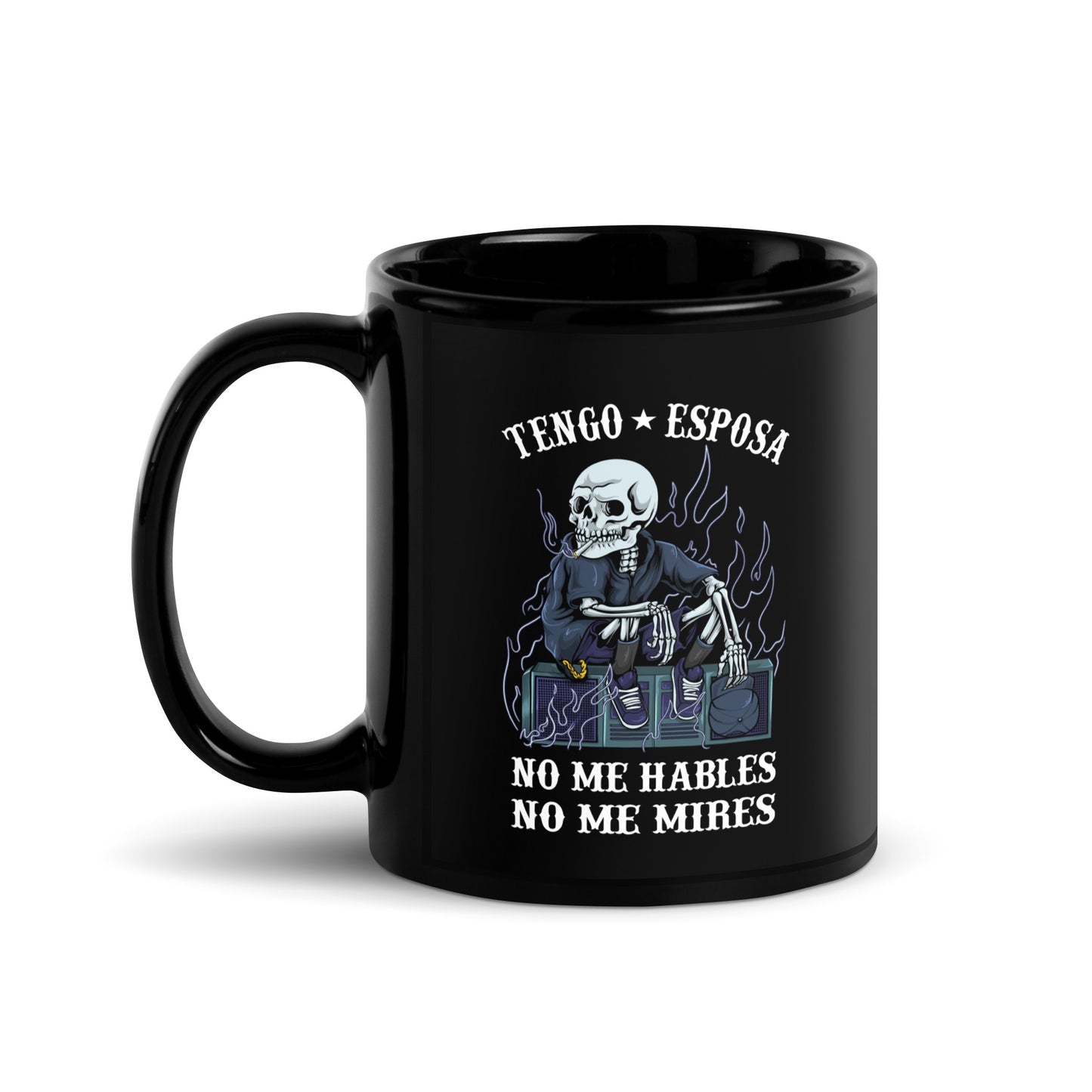 Tengo Esposa No Me Hables No Me Mires Coffee Mug for Latinos