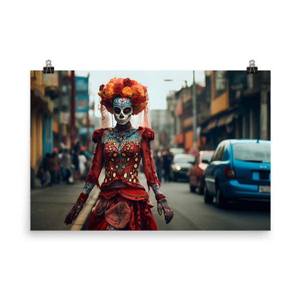 Catrina in Mexico City Poster Catrina in Mexico City Poster