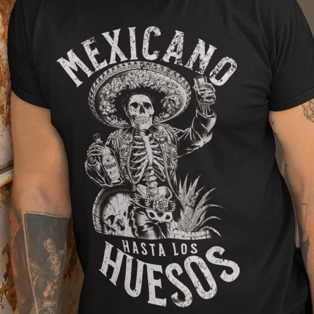 Mexicanao Hasta Los Huesos T-Shirt