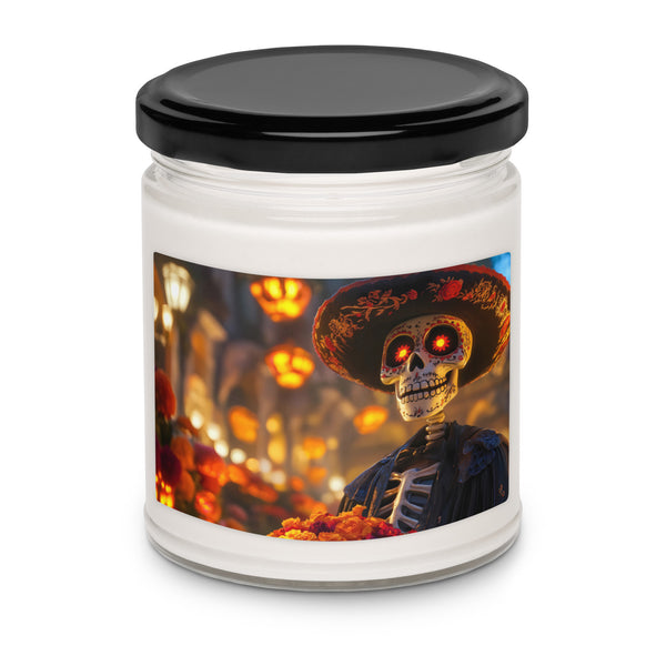 Catrín Glow Día de los Muertos Scented Soy Candle Catrín Glow Día de los Muertos Scented Soy Candle