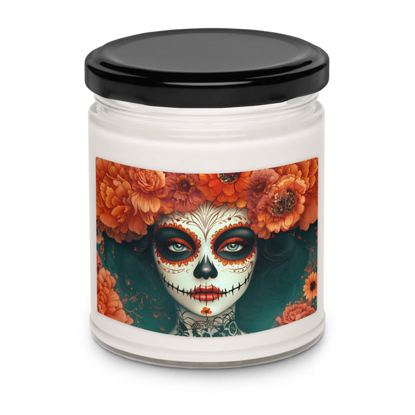 Catrina de Luz Dia De Los Muertos Scented soy candle Catrina de Luz Dia De Los Muertos Scented soy candle