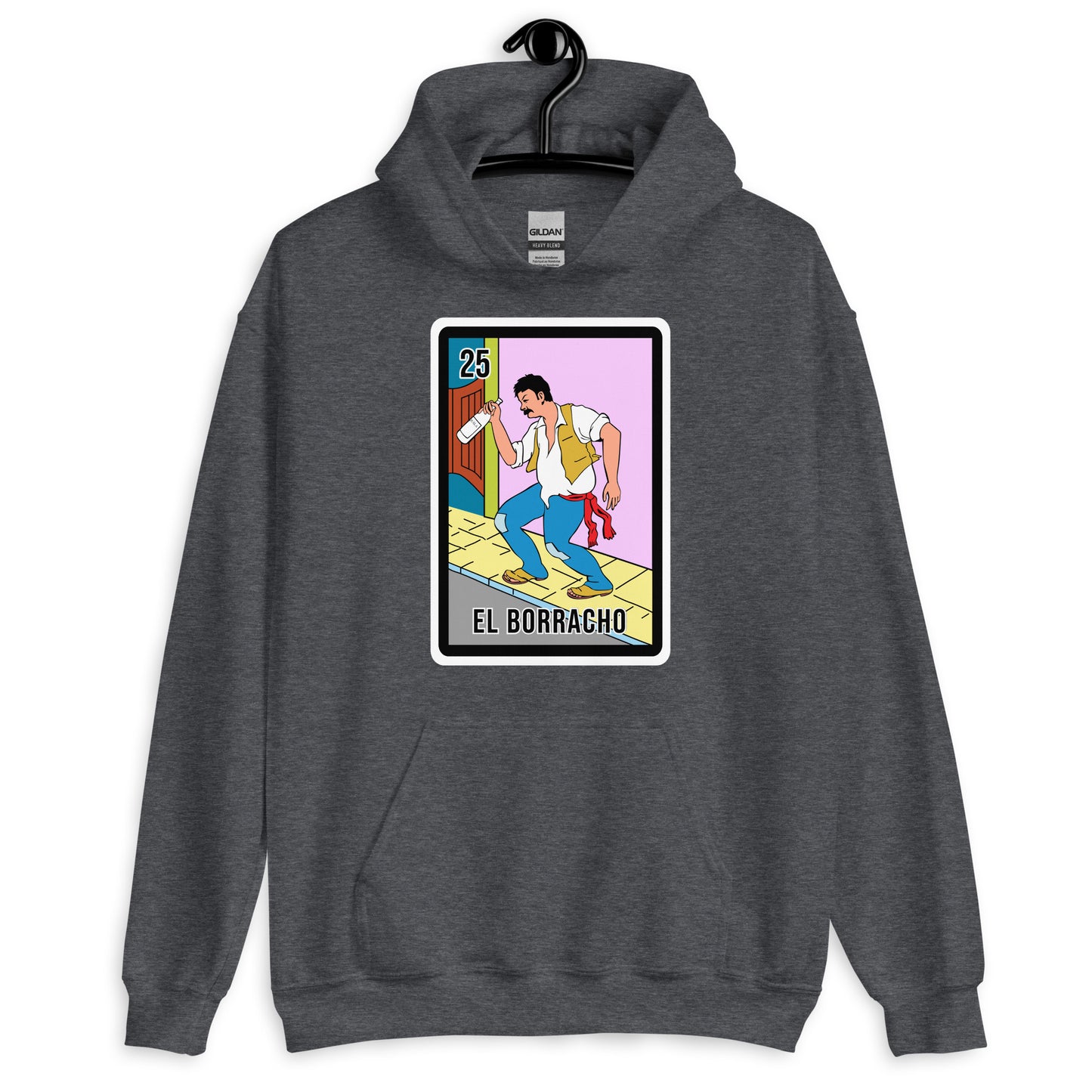 El Borracho Mexican Loteria Unisex Hoodie