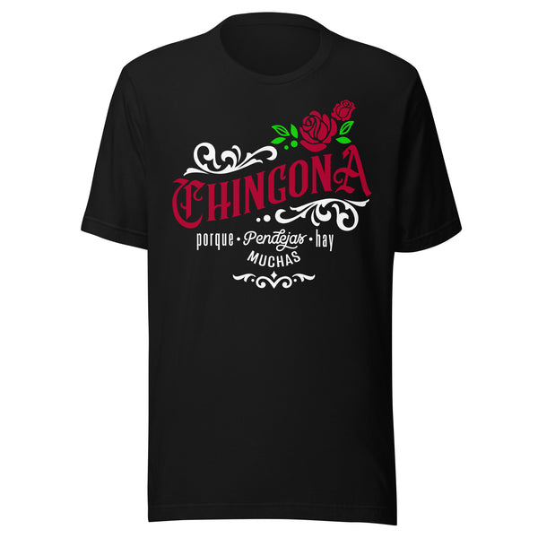 Chingona Porque Pendejas Hay Muchas Unisex T-Shirt Premium Chingona Porque Pendejas Hay Muchas Unisex T-Shirt Premium