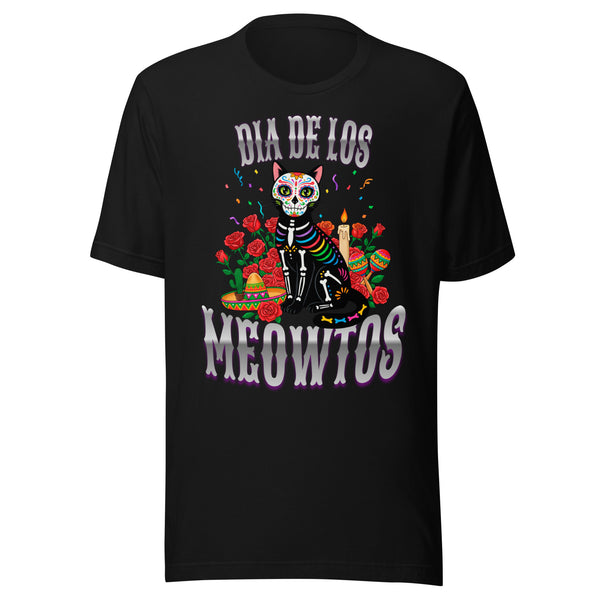 Día De Los Meowtos Gatos T-Shirt Día De Los Meowtos Gatos T-Shirt
