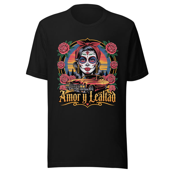 Amor y Lealtad T-Shirt - Love and Loyalty with Cultura Amor y Lealtad T-Shirt - Love and Loyalty with Cultura