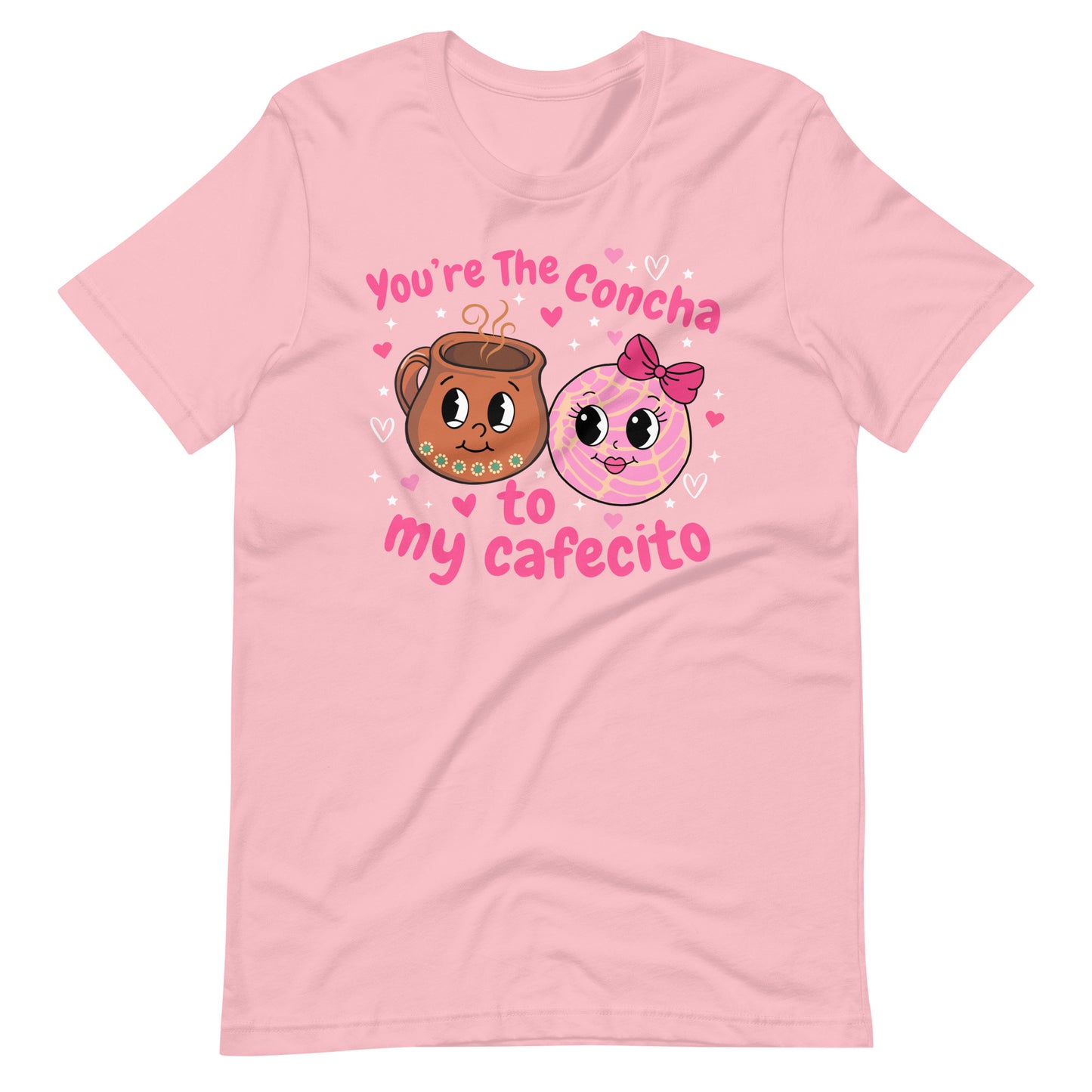 You're The Concha to My Cafecito Valentine's Day T-Shirt for Latinos