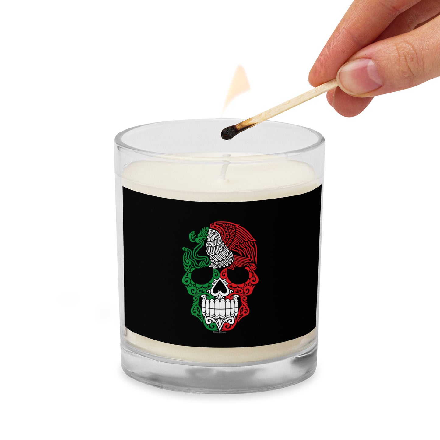 Mexican Calavera Soy Wax Candle