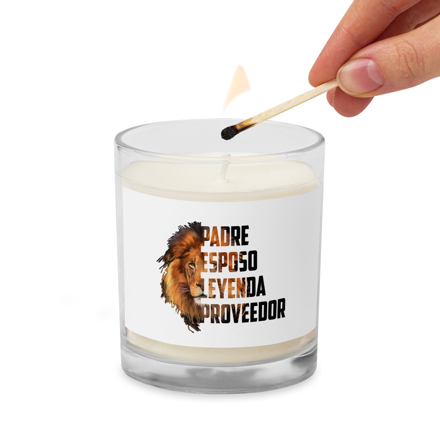 Padre Esposo Leyenda Provedor Soy Wax Candle