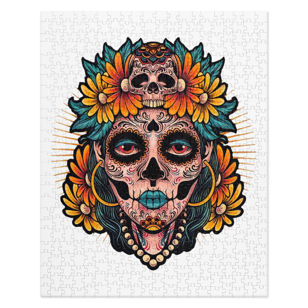 La Catrina Sunflower Jigsaw puzzle