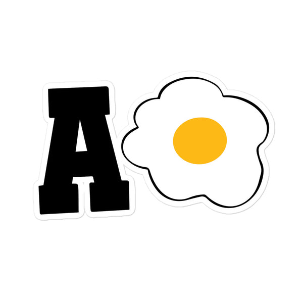 A Huevo Bubble-free sticker A Huevo Bubble-free sticker