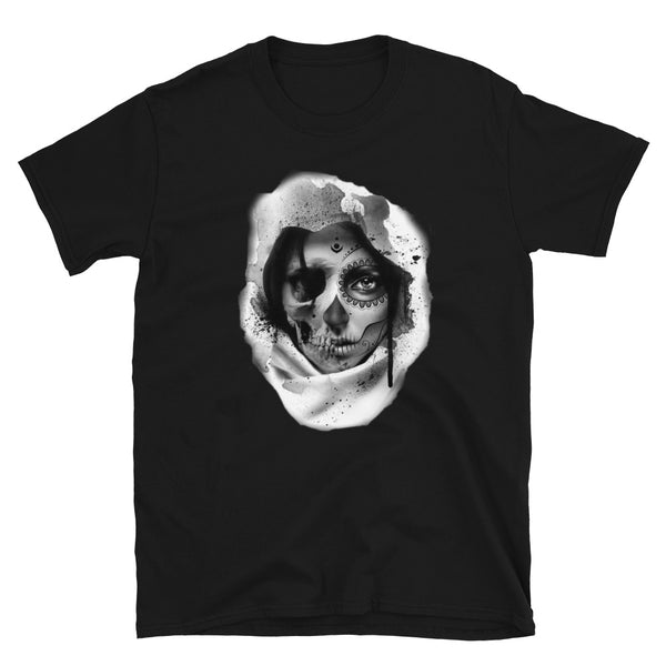 Blood Tears Dia De Los Muertos T-Shirt Blood Tears Dia De Los Muertos T-Shirt