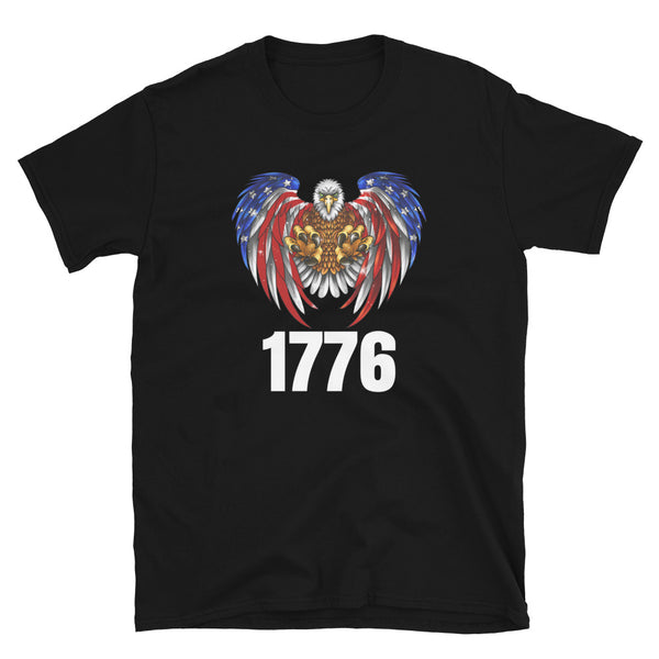 1776 American Eagle 4th of July T-Shirt 1776 American Eagle 4th of July T-Shirt