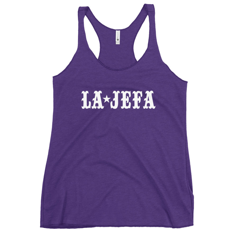 La Jefa Women's Racerback Tank Top