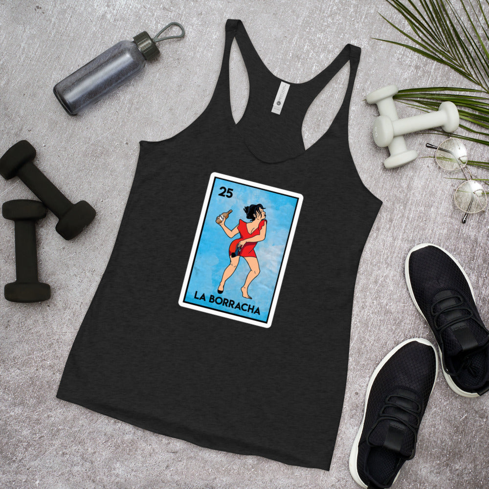 El Borracho Women's Racerback Tank Top