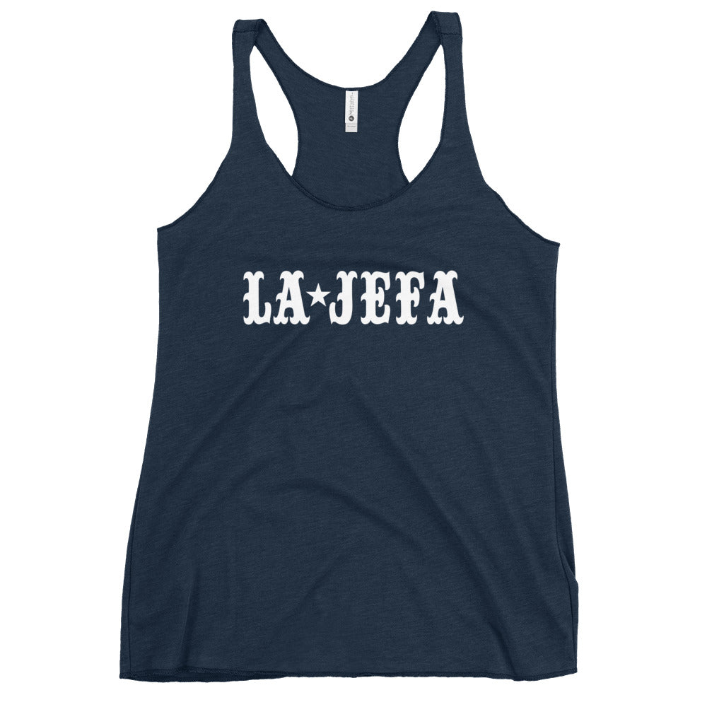 La Jefa Women's Racerback Tank Top