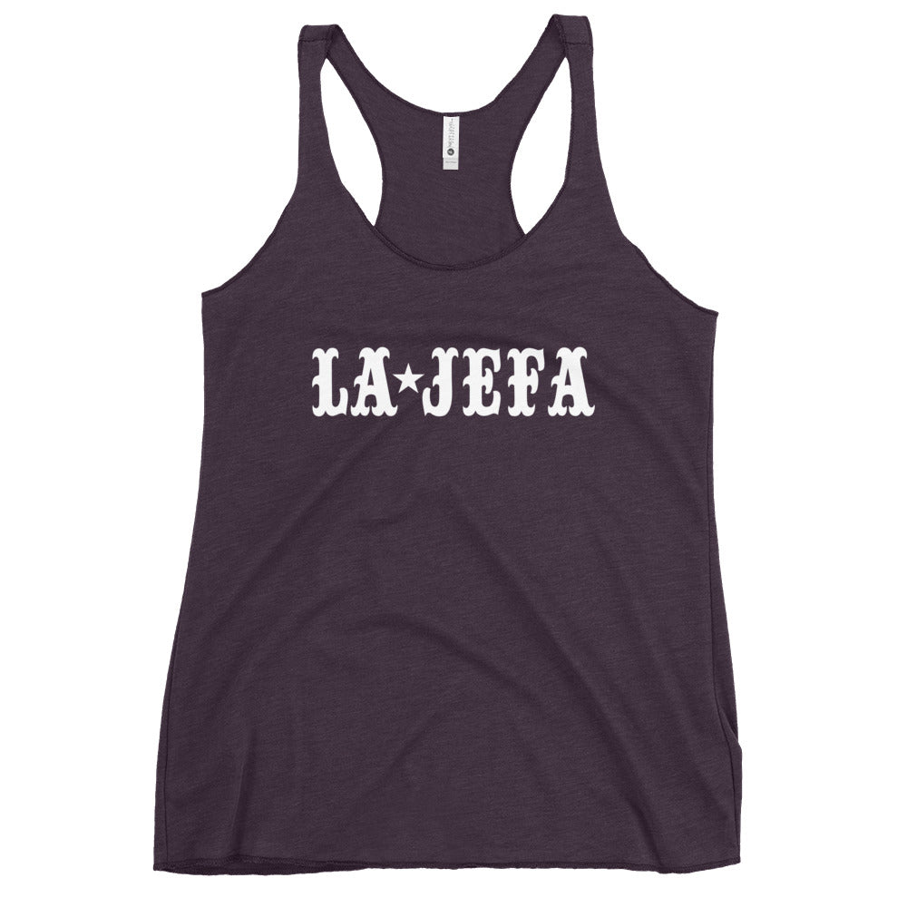 La Jefa Women's Racerback Tank Top