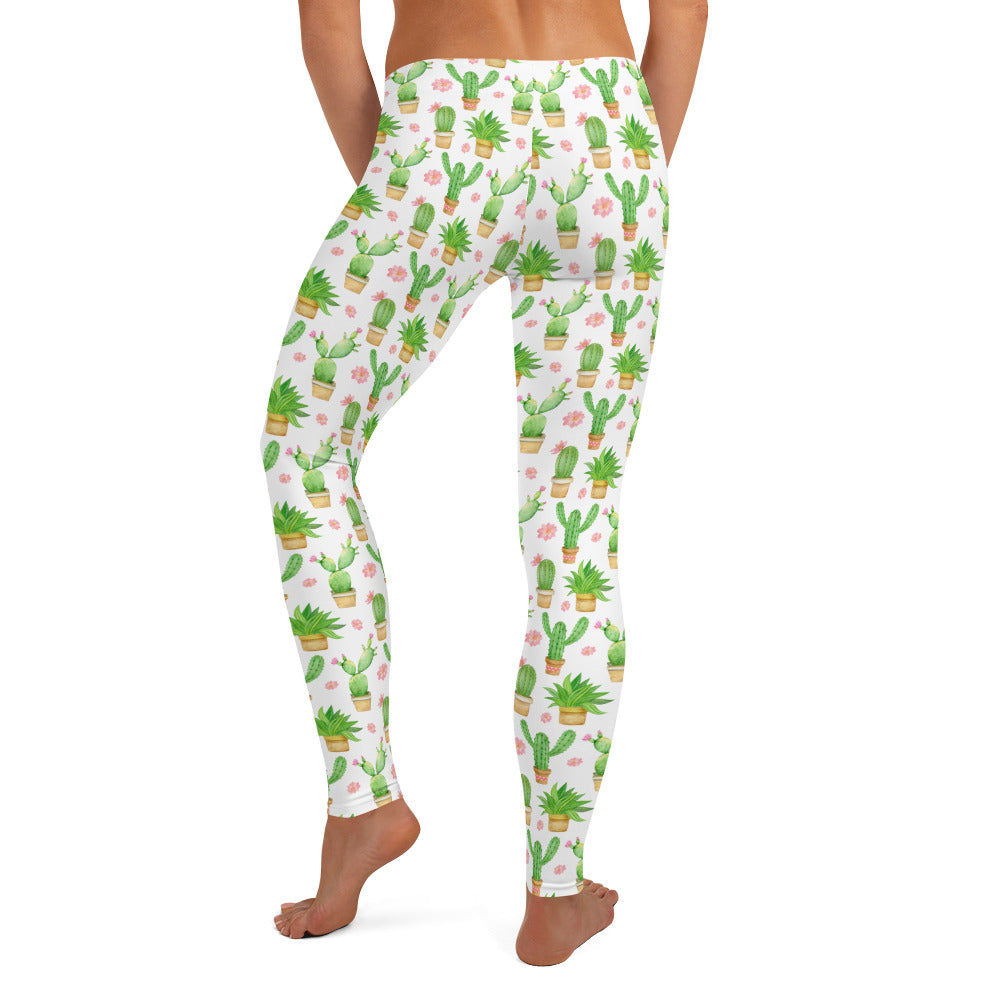 Cactus Garden Mexican Lifestyle Leggings