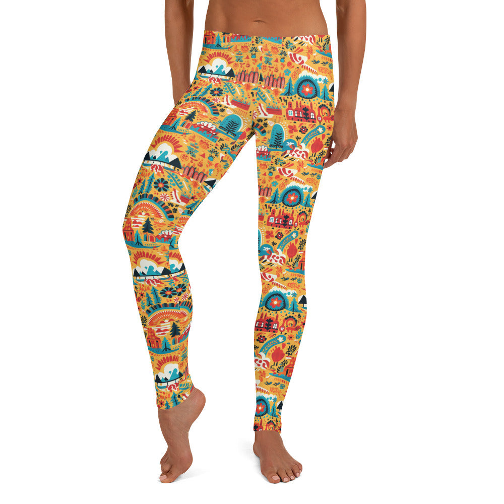 South of The Border Vibes Leggings