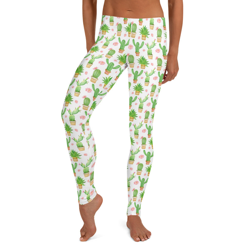 Cactus Garden Mexican Lifestyle Leggings