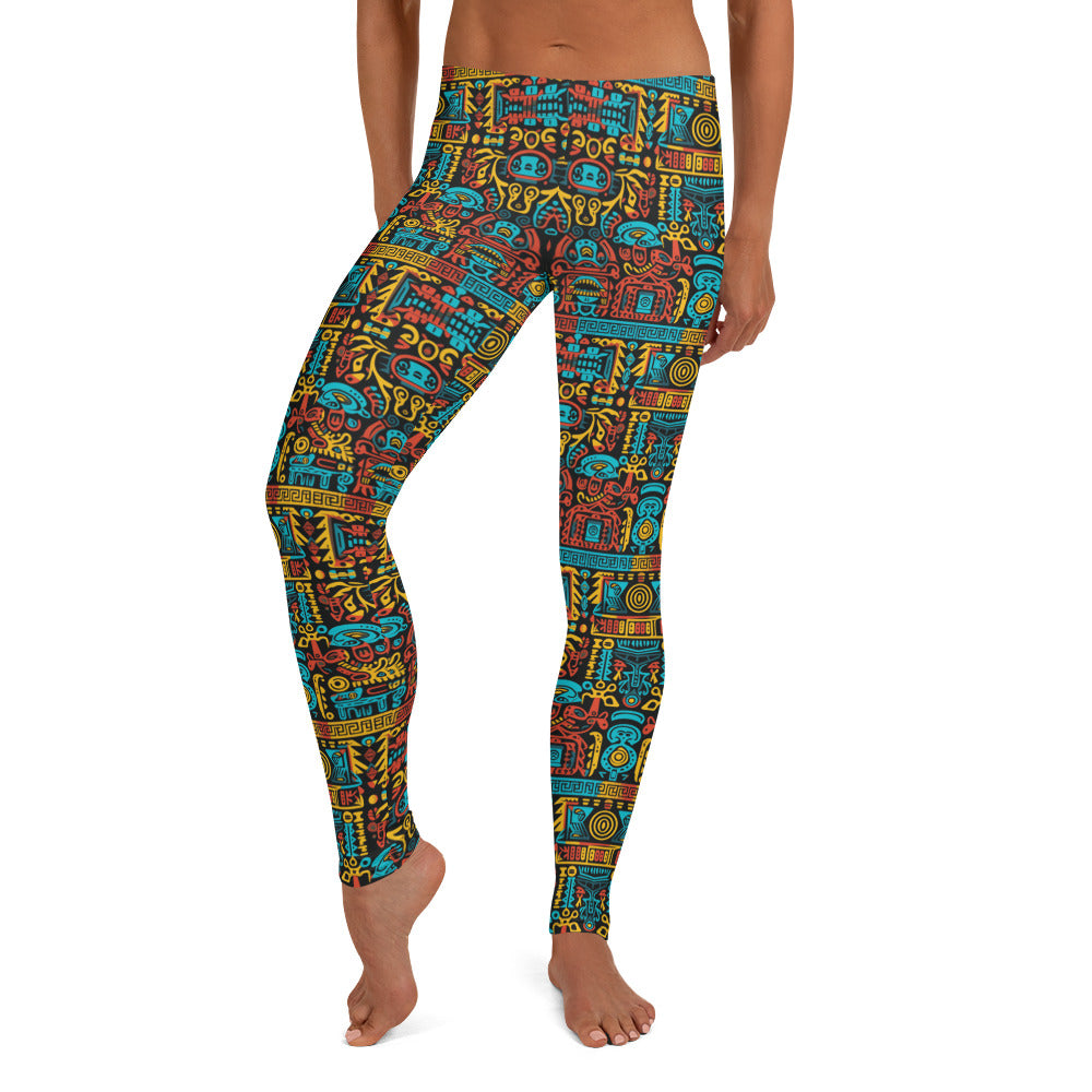 Aztec Pattern Leggings