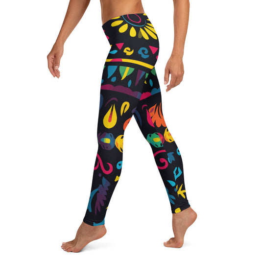 Mexican Art Style Leggings