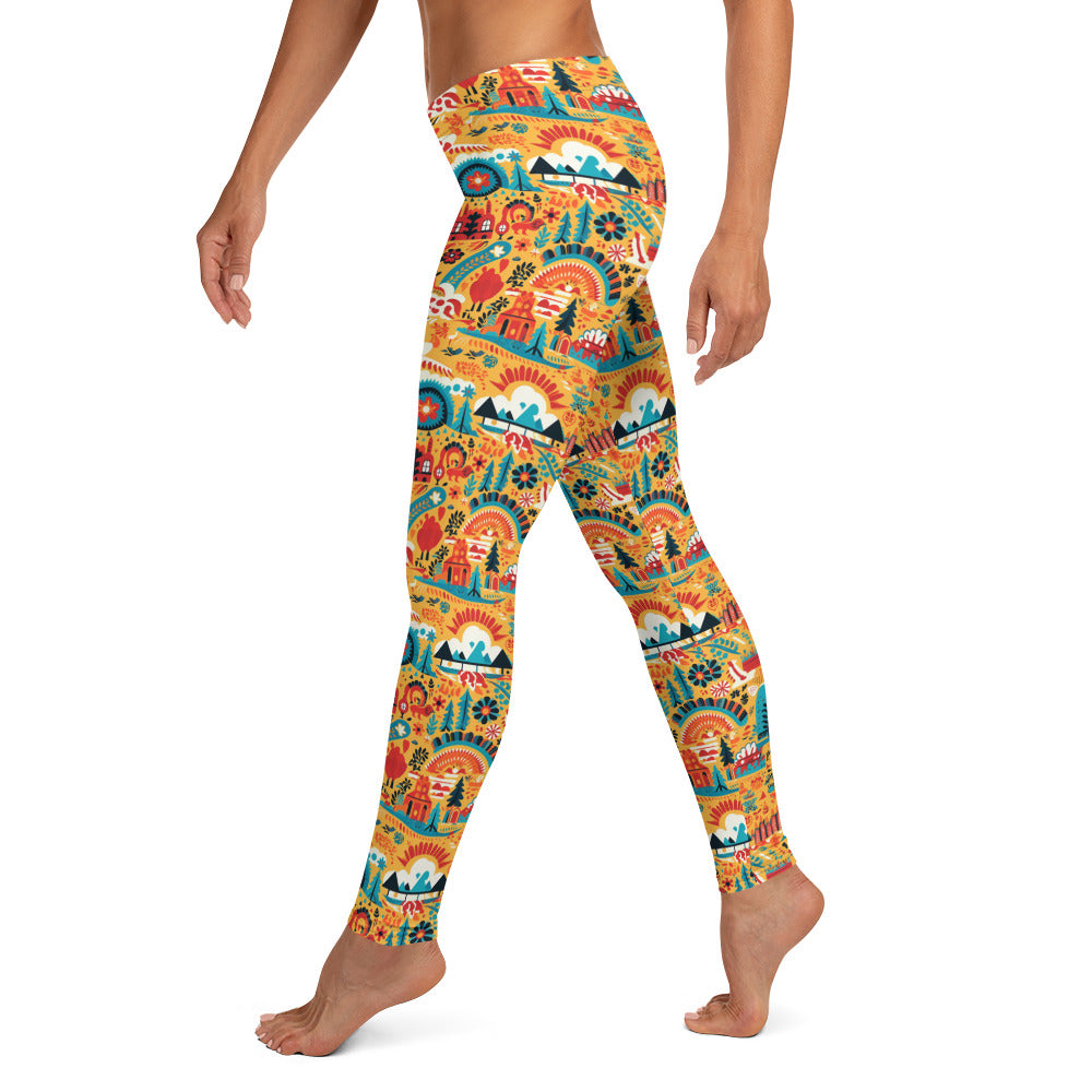 South of The Border Vibes Leggings