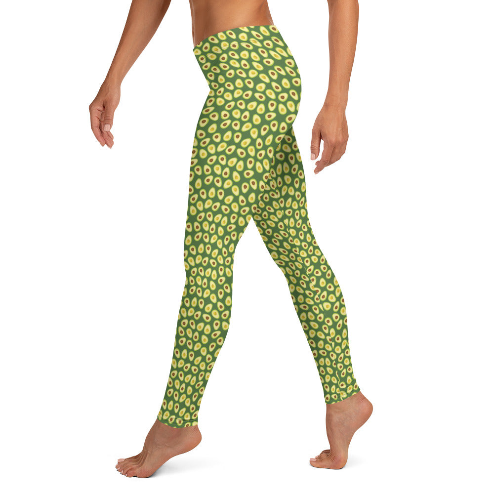 Avocado Pattern Leggings