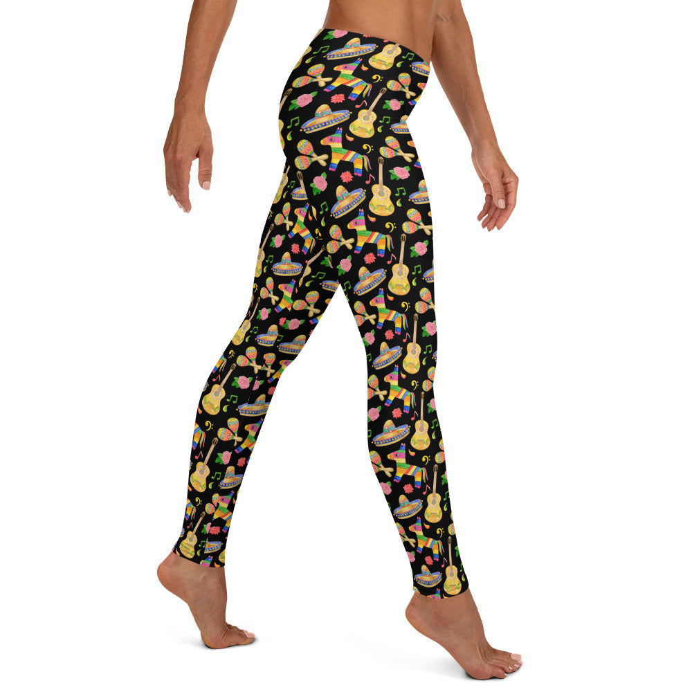 Fiesta Time Pattern Leggings