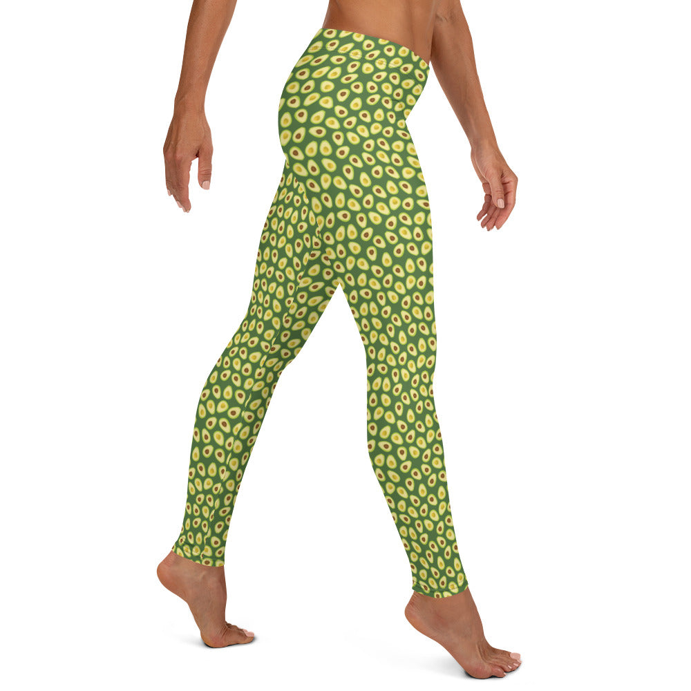 Avocado Pattern Leggings