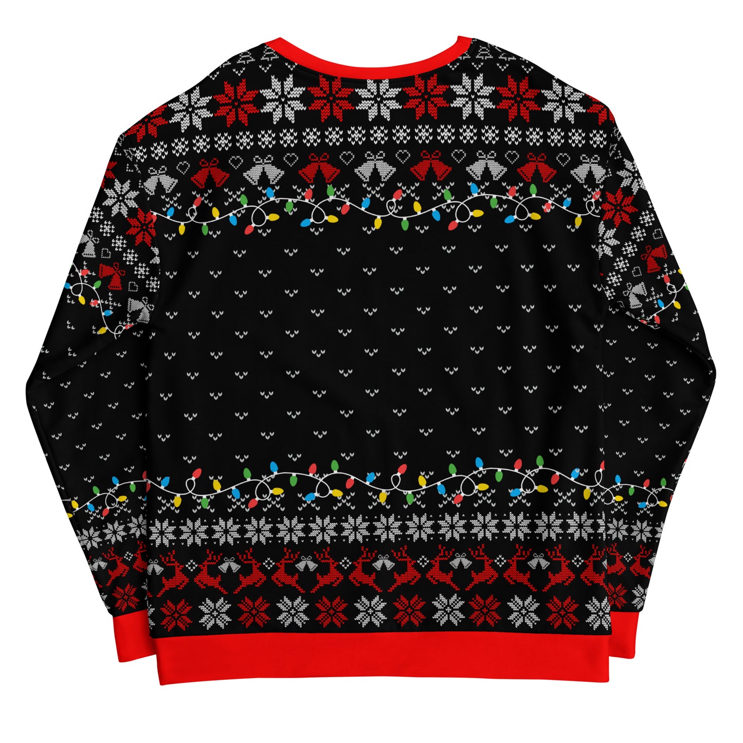 Feliz Navidad Sugar Skull Unisex Christmas Sweatshirt