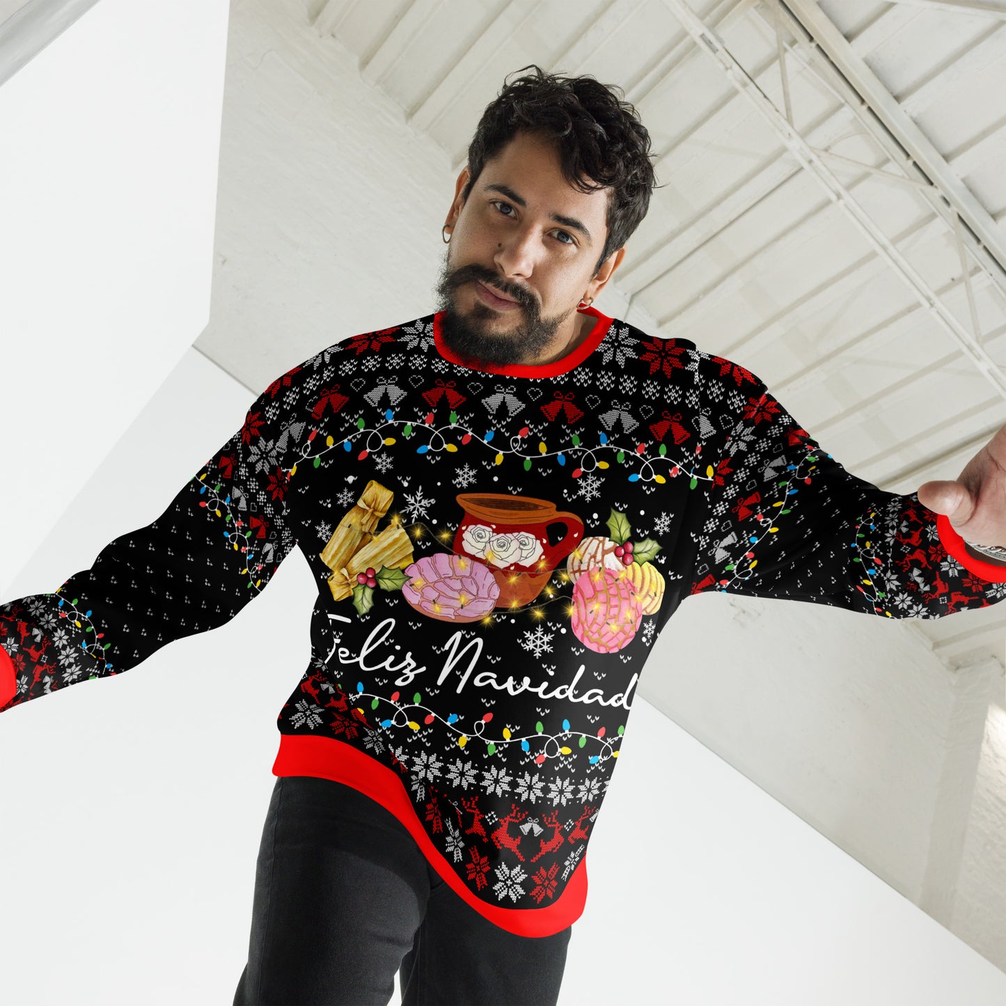 Feliz Navidad Tamale Pan Dulce Season Christmas Sweatshirt