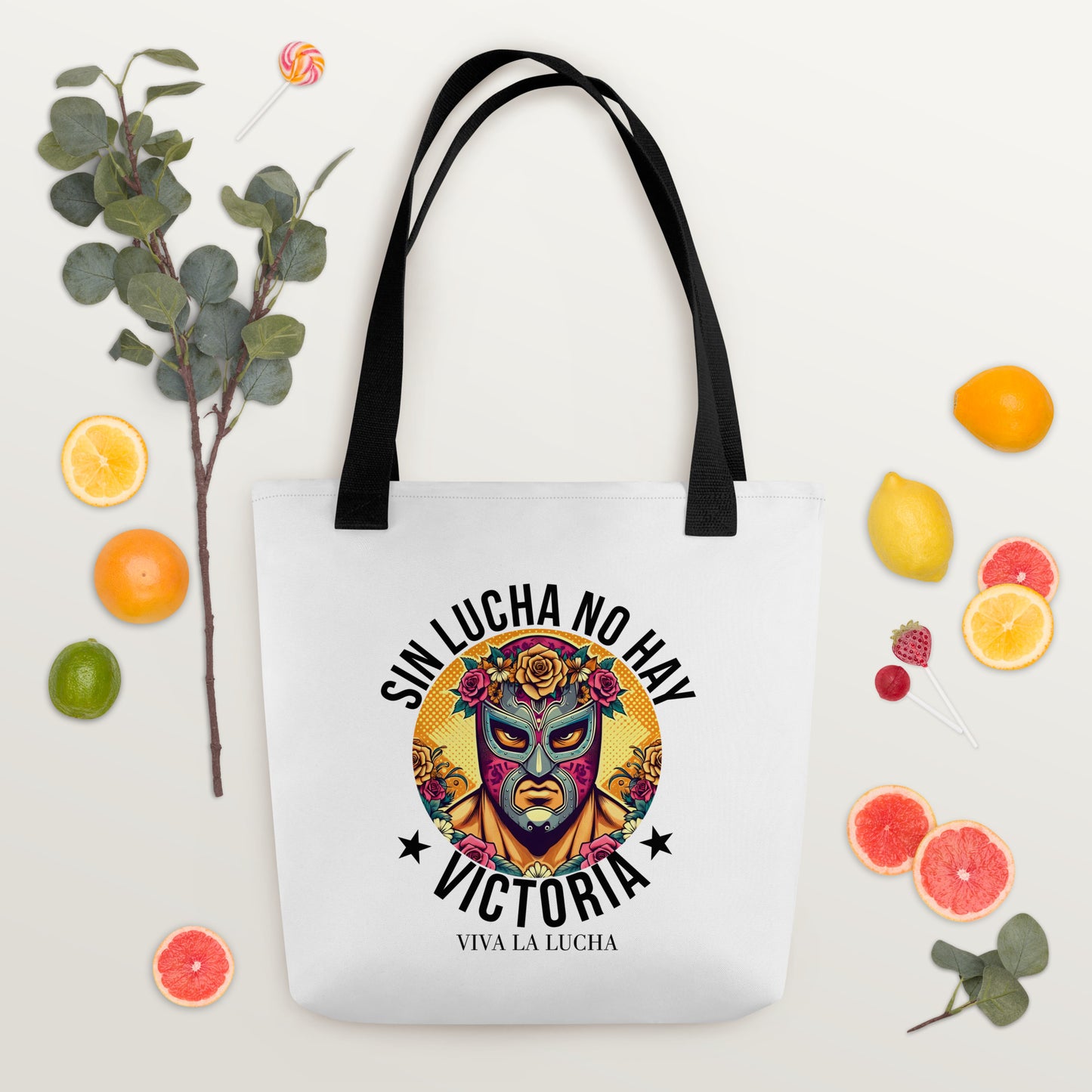 Sin Lucha No Hay Victoria Viva La Lucha Tote Bag