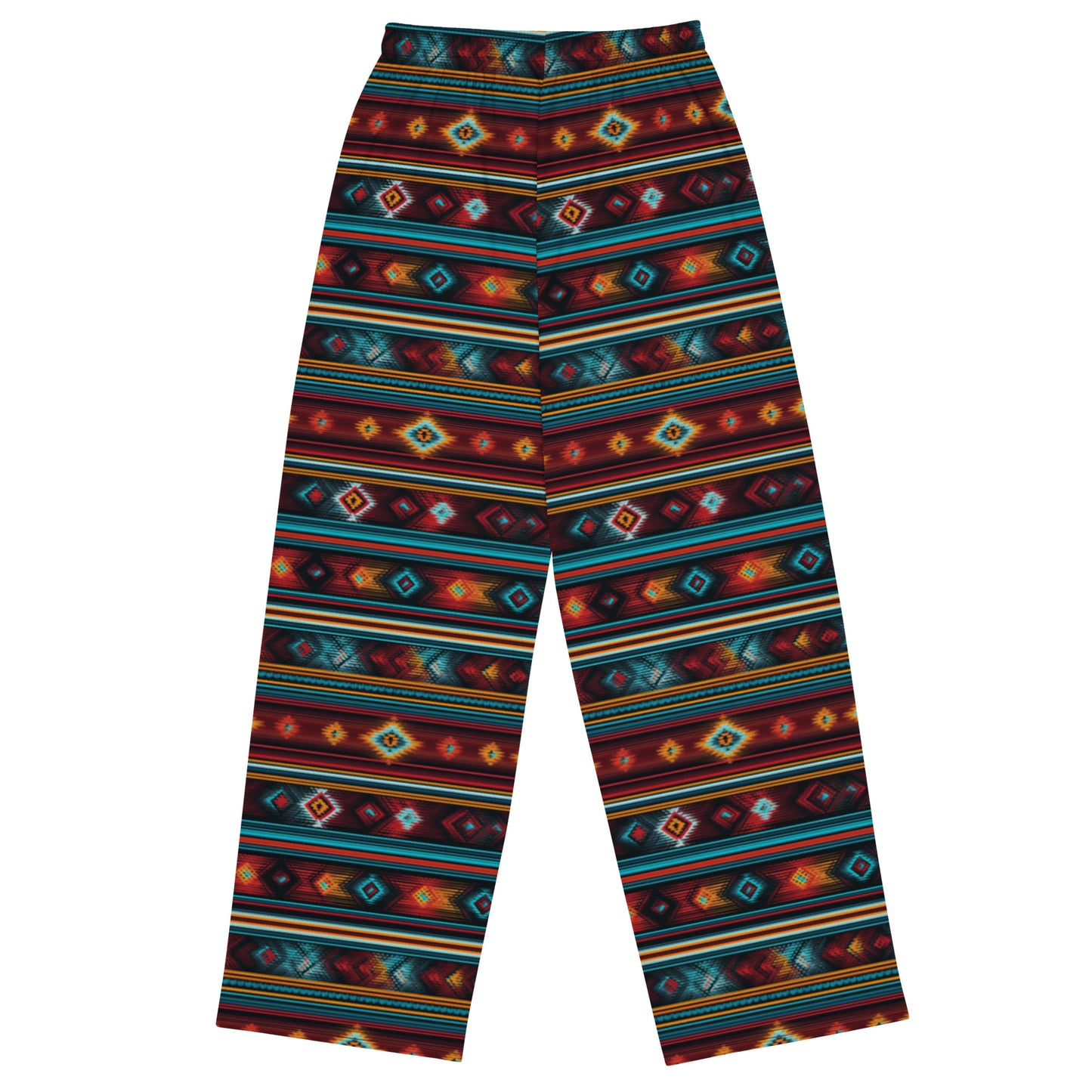 Mexican Folk Art Super Soft Wide-leg Pajama/Sweats Bottoms