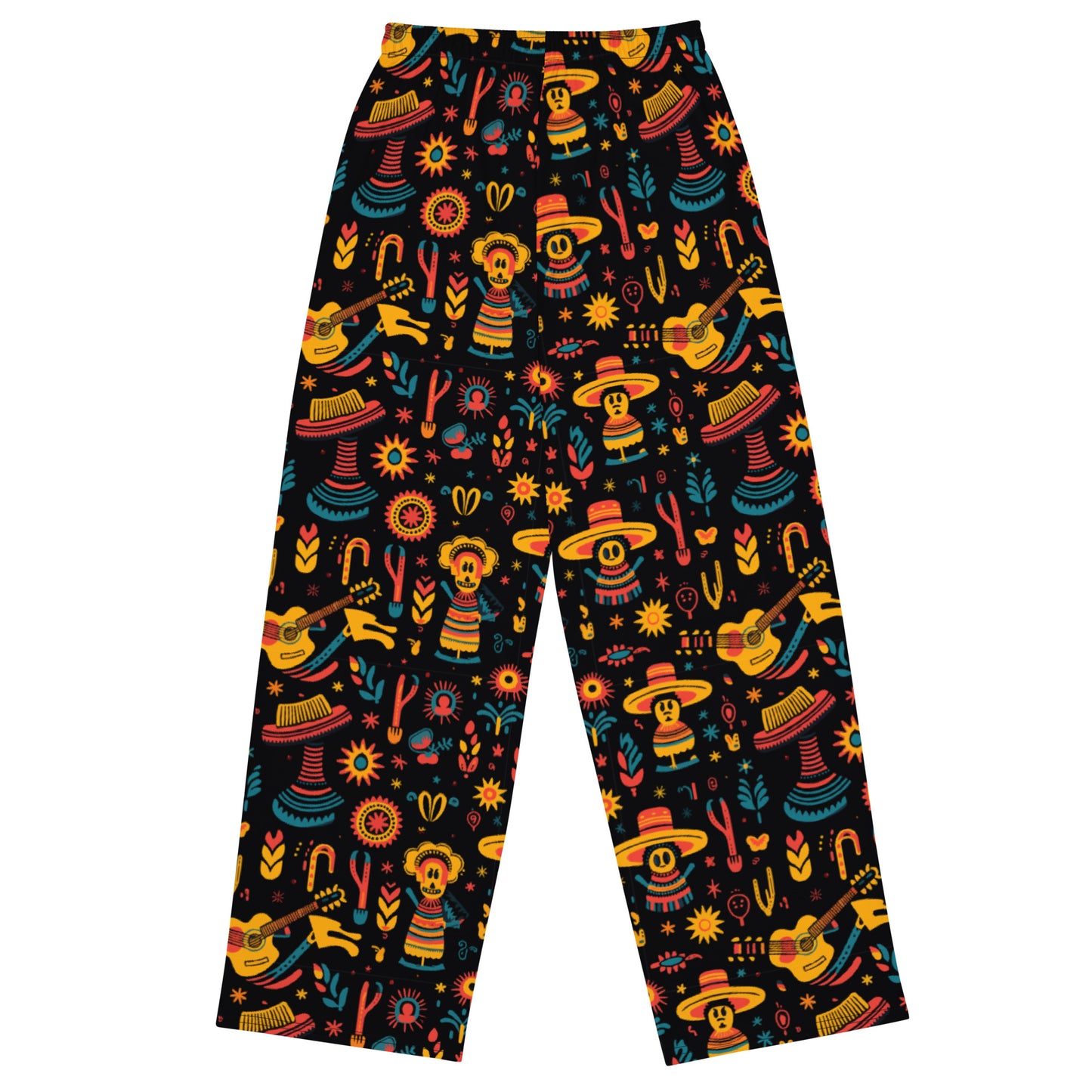 Mexican Folk Art Super Soft Pajamas / Sweat Bottoms