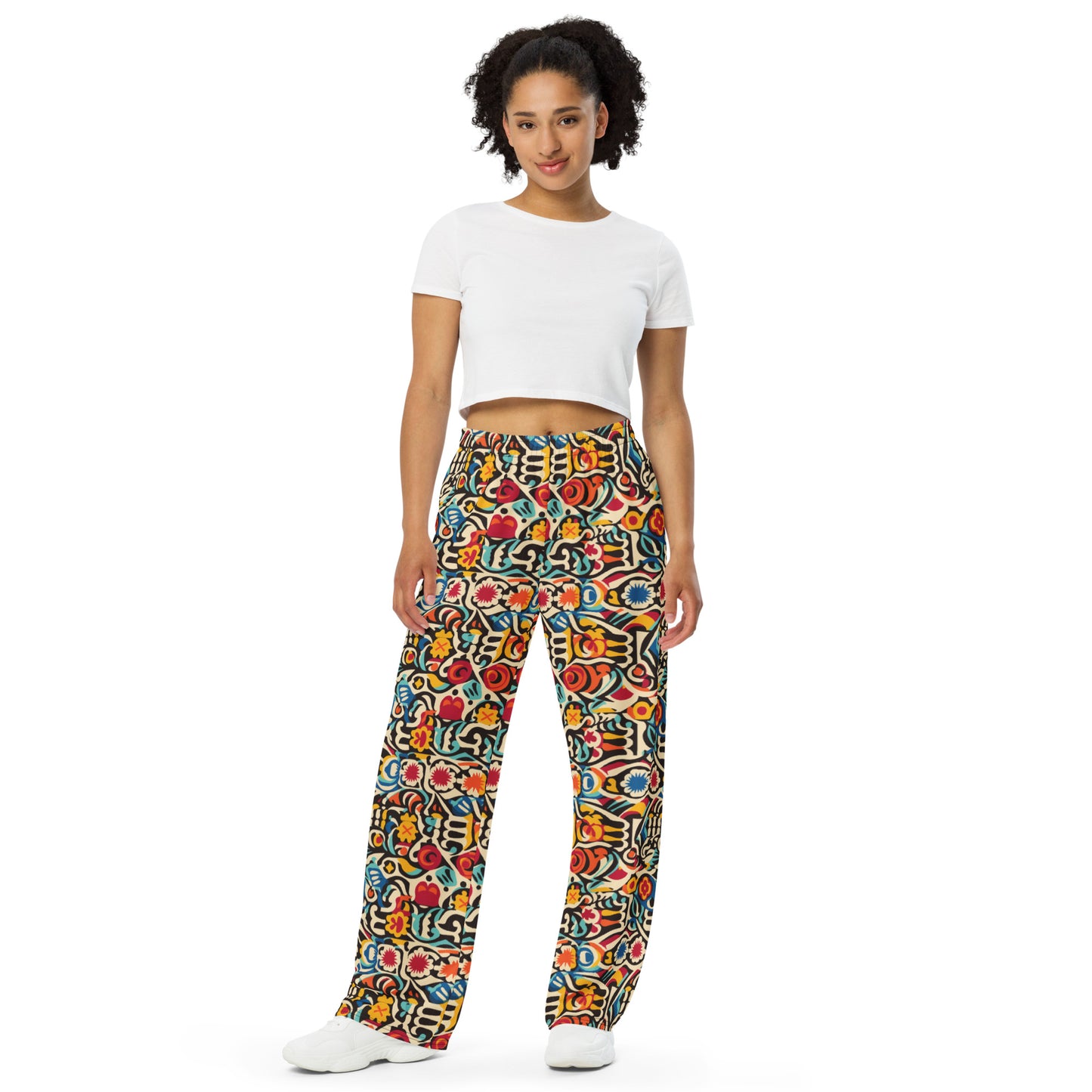 Geometric Pattern Super Soft Pajamas / Sweat Bottoms