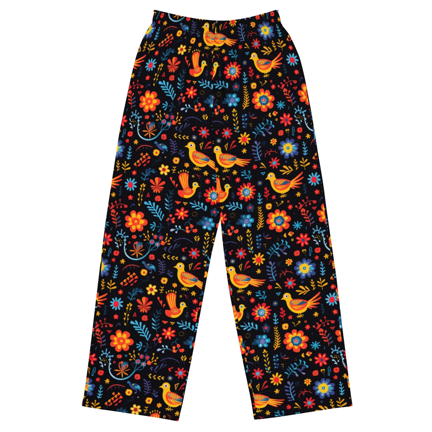 Mexican Bird Art Super Soft Pajamas / Sweat Bottoms