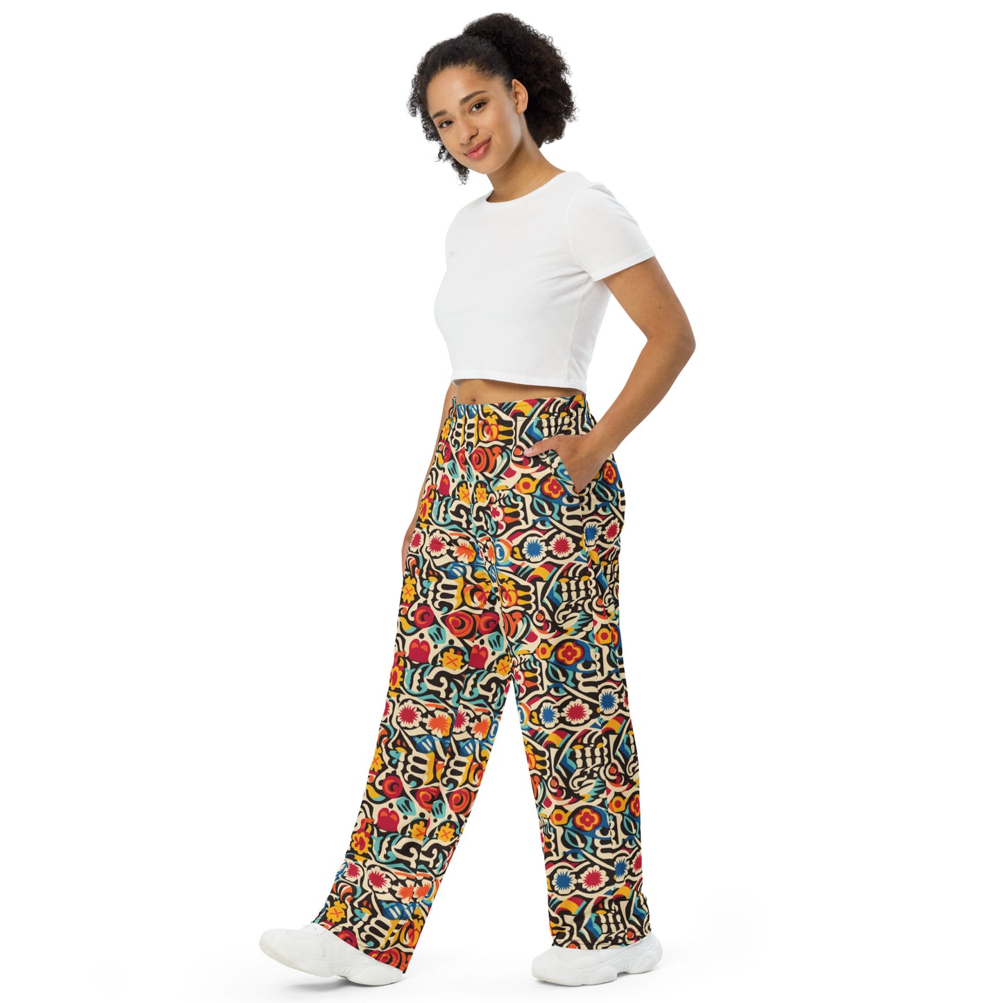 Geometric Pattern Super Soft Pajamas / Sweat Bottoms