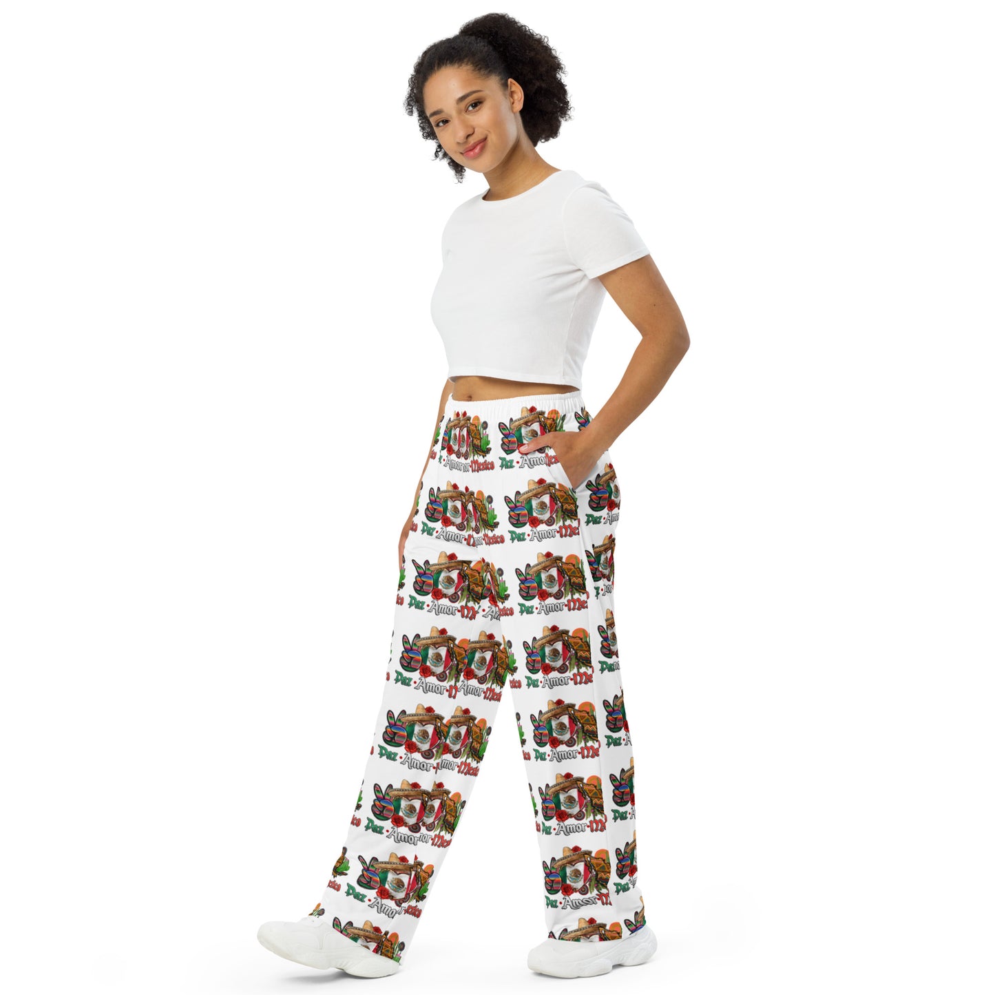 Paz Amor Mexico Super Soft Pajamas / Sweat Bottoms