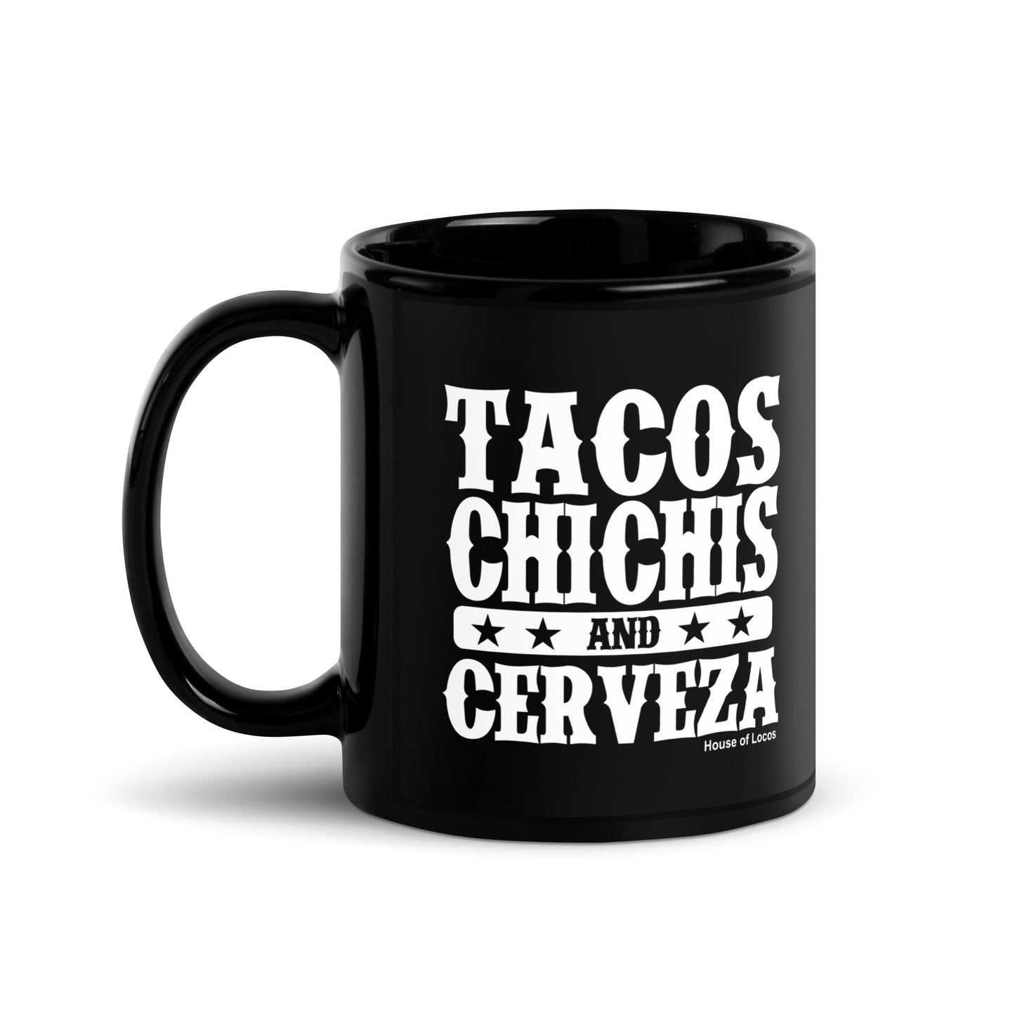 Tacos Chichis and Cerveza Coffee Mug for Latinos