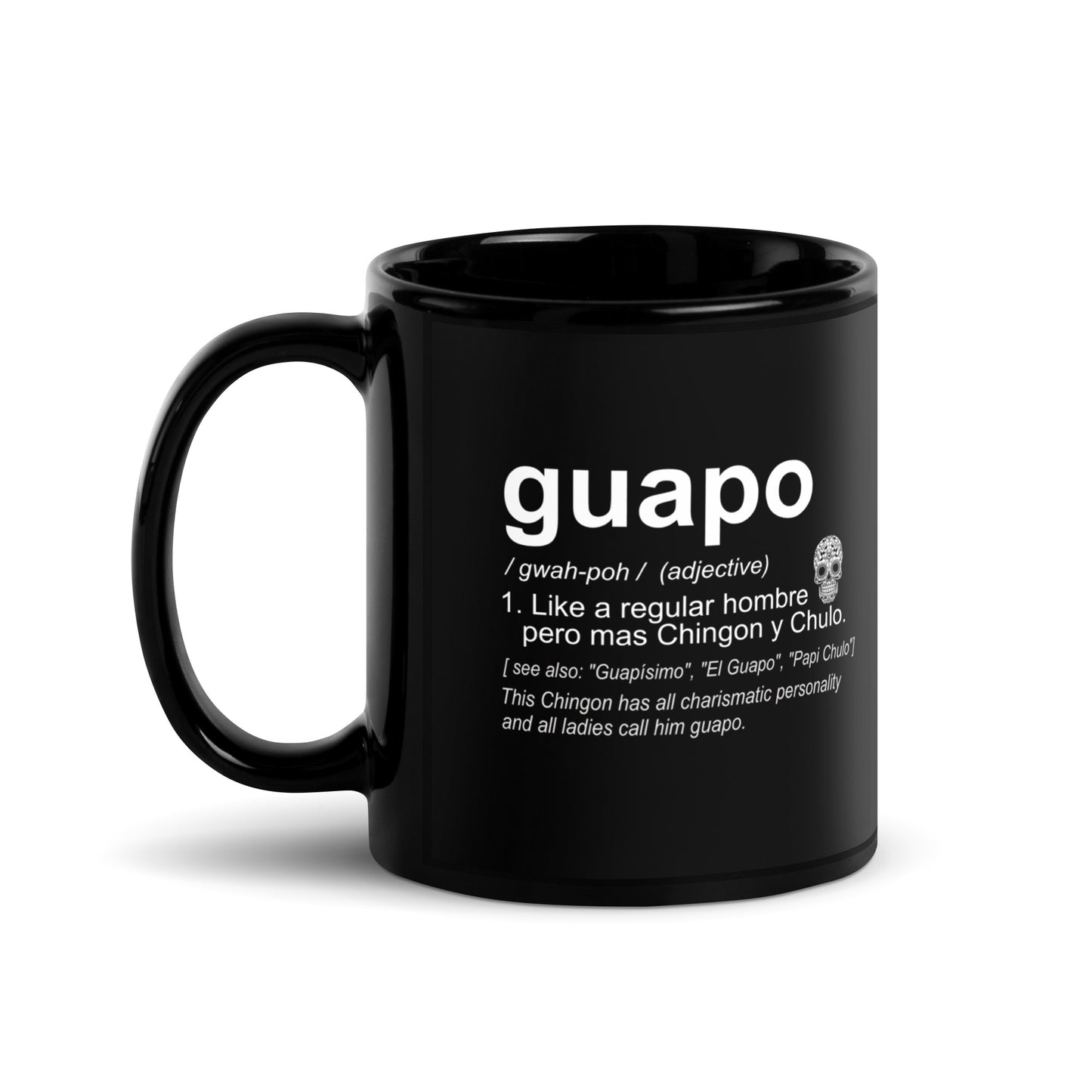 The Definition of Guapo Coffee Mug for Latinos