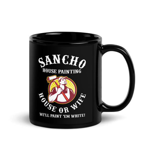 Sancho House Painting Funny Coffee Mug for Latinos