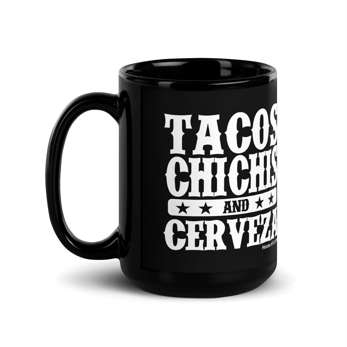 Tacos Chichis and Cerveza Coffee Mug for Latinos