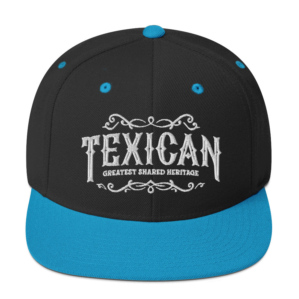 Texican Greatest Shared Heritage Snapback Hat