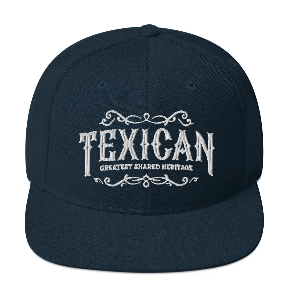 Texican Greatest Shared Heritage Snapback Hat