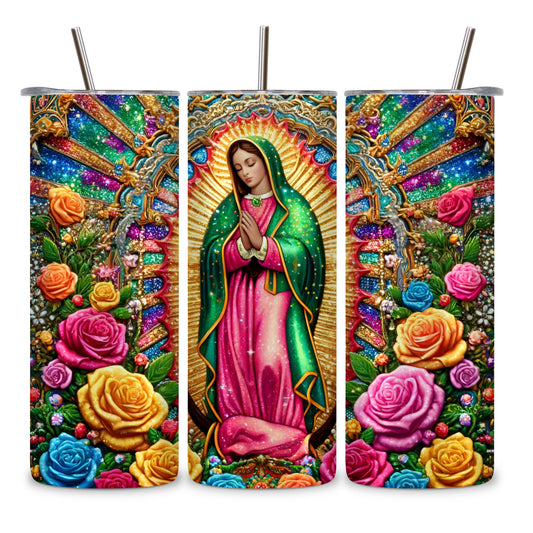 Virgen of Guadalupe 20oz Stainless Steel Tumbler