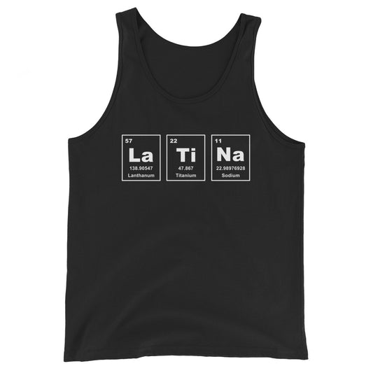 Latina Periodic Table Tank Top