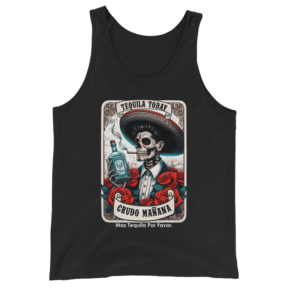 Tequila Today Crudo Mañana Men's Tank Top