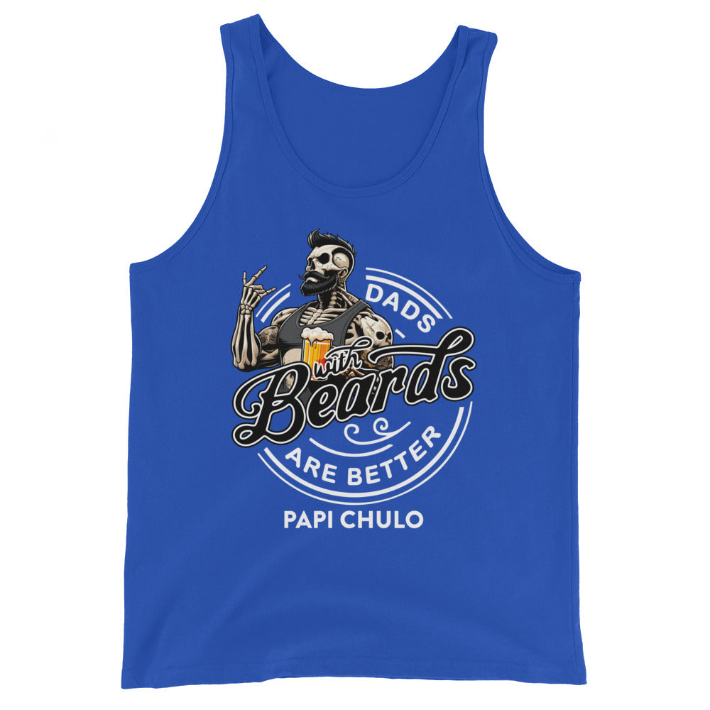 Papi Chulo Dads With Beards Are Better Latino Men's Tank Top