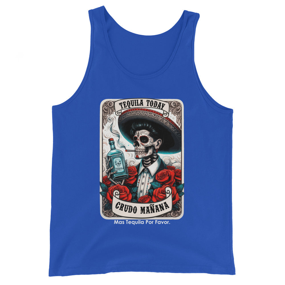 Tequila Today Crudo Mañana Men's Tank Top