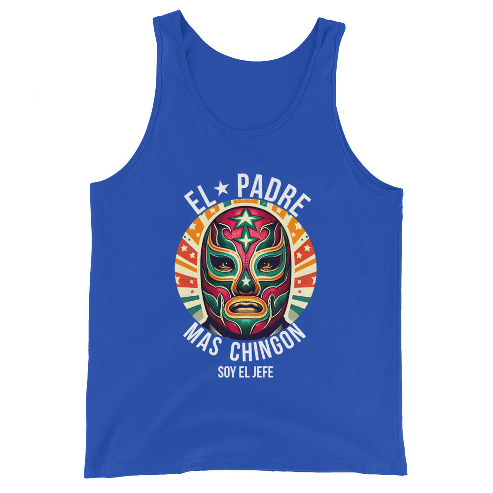 El Padre Mas Chingon Soy El Jefe Men's Tank Top